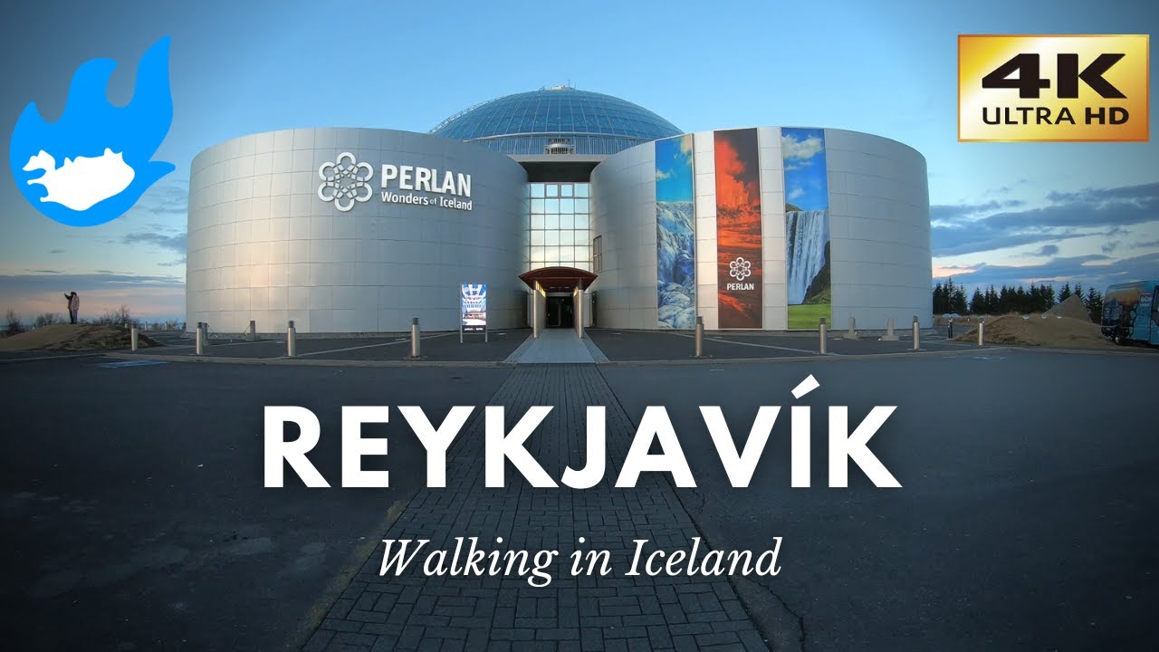 Iceland Walking Tour - Reykjavík City [4K]