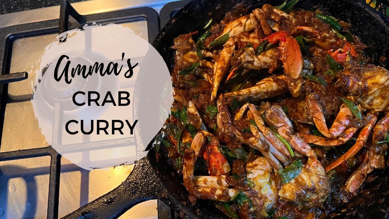 Amma's Crab Curry | Spicy Kerala Crab Curry