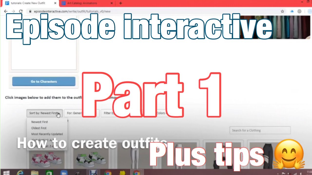 Episode tutorials plus tips |episode interactive part 1