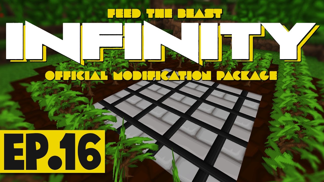 FTB Infinity Lite 1.10 - Autocrafting & Forestry Tree Farm ! #16 [Modded Survival]