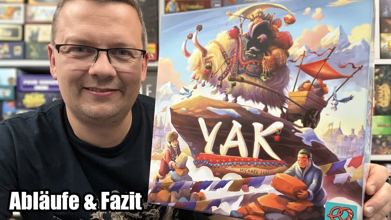 Yak (Plan B Games / asmodee) - Familienspiel ab 8 Jahren - einfaches Handelsspiel im Himalaya