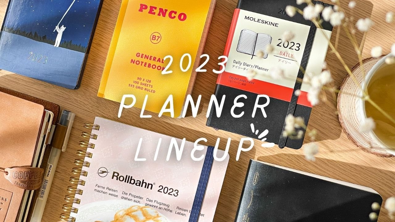 Techo Kaigi ☕️ My 2023 Planner Lineup