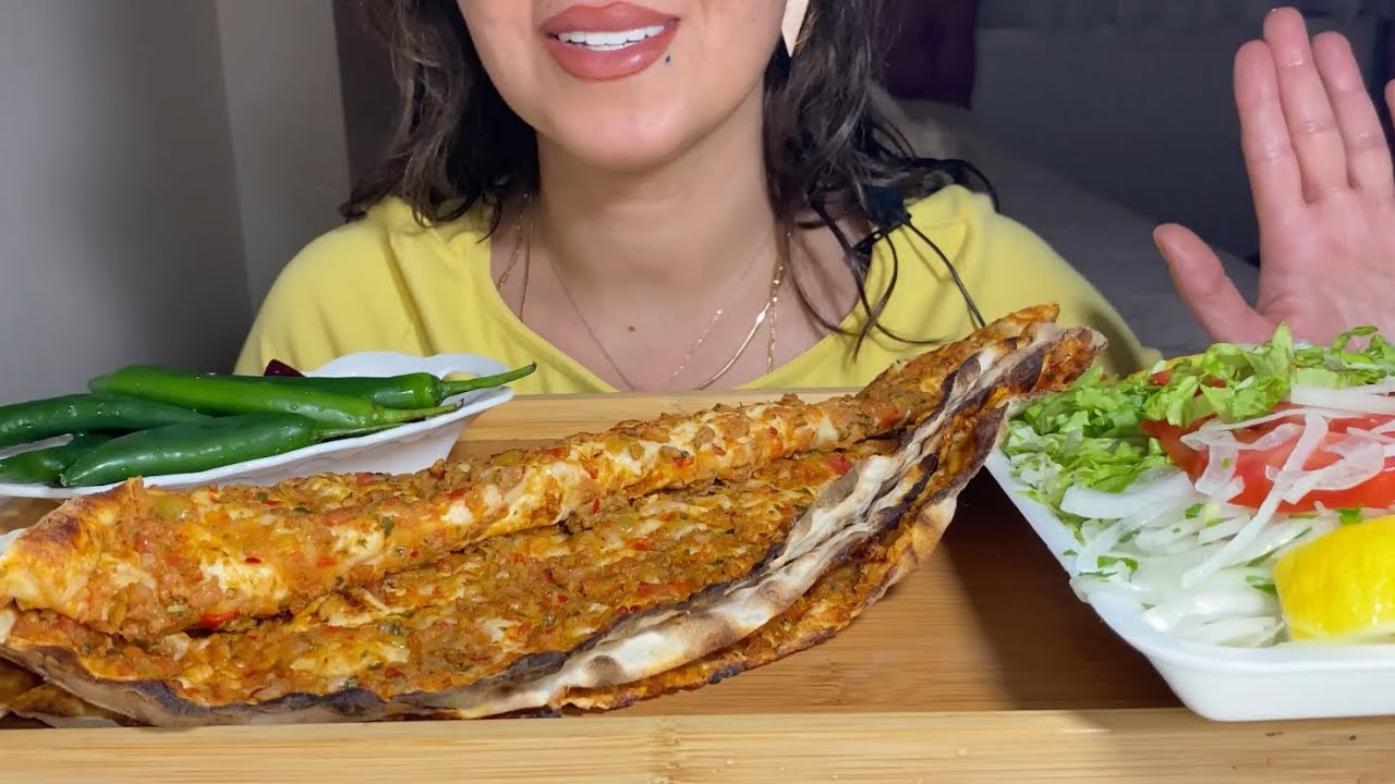 Lahmacun ASMR|Türkçe ASMR /Alt Yazılı