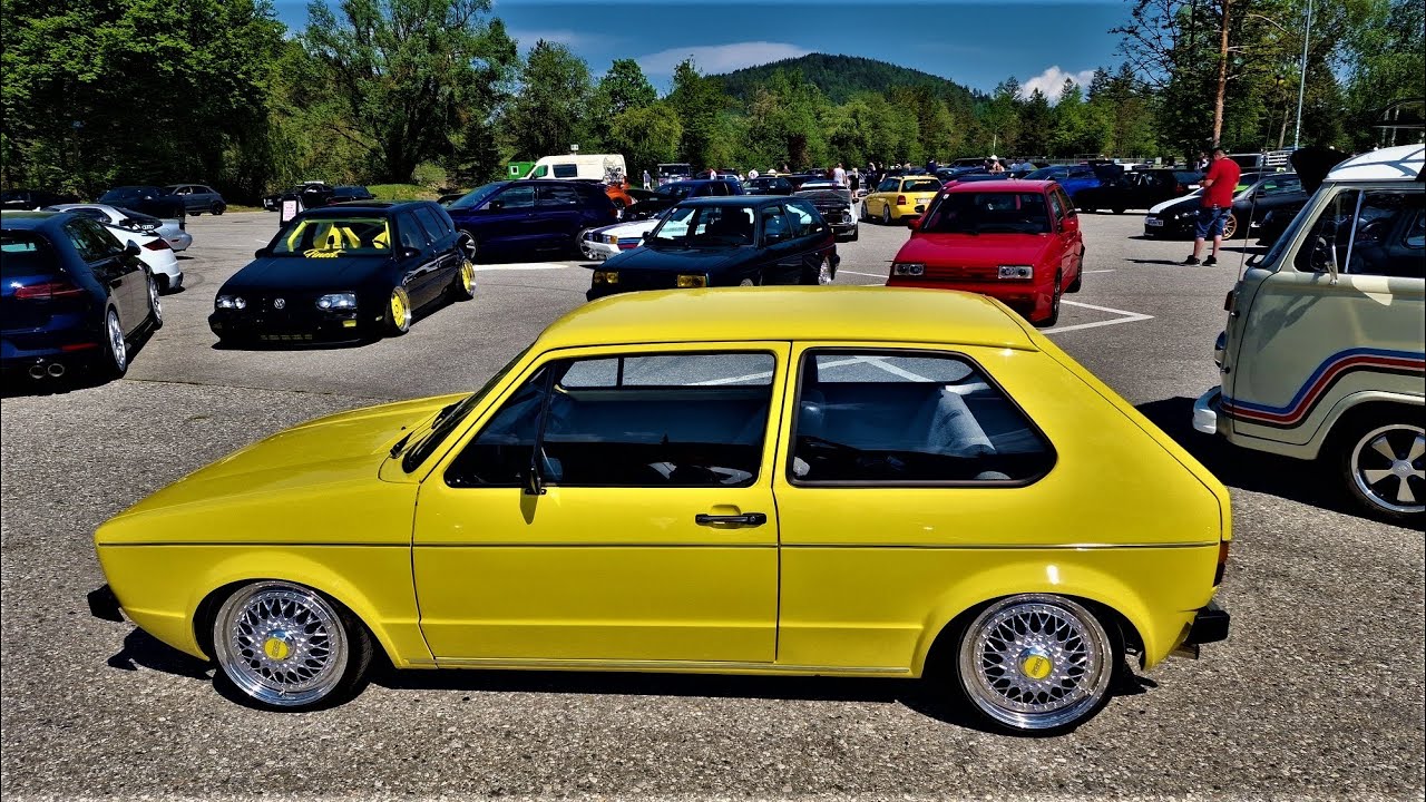 Wörthersee Aftermovie VW GOLF MK1 против MK2 сборник 2022