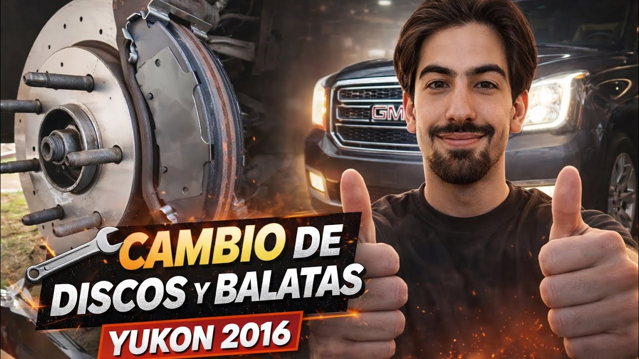 ¡NO PAGUES DE MÁS! Cómo cambiar discos y balatas en una Yukon 2016 paso a paso