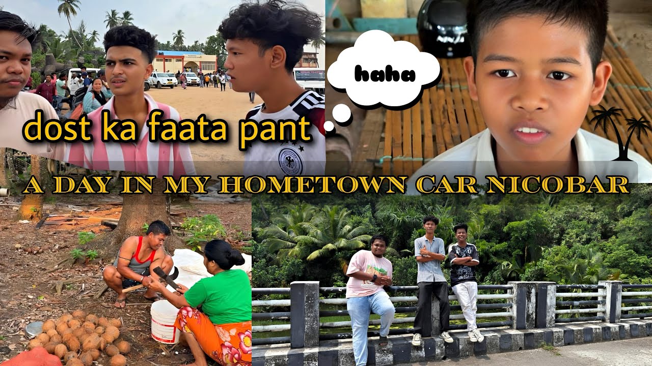 A day in my hometown Car Nicobar 🥥🌴