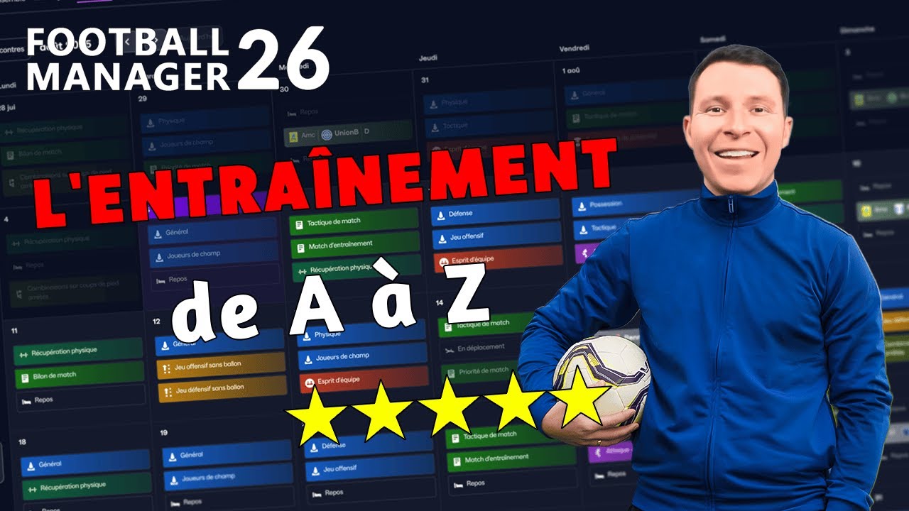 FM26 Entraînement : EXPLOSE le potentiel de tes joueurs ! #football #fm26 #footballmanager #tutorial