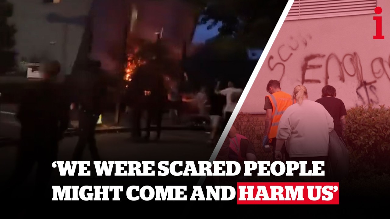 UK Riots: Tamworth Residents 'Scared' After Far-Right Attack On Asylum Seeker Hotel