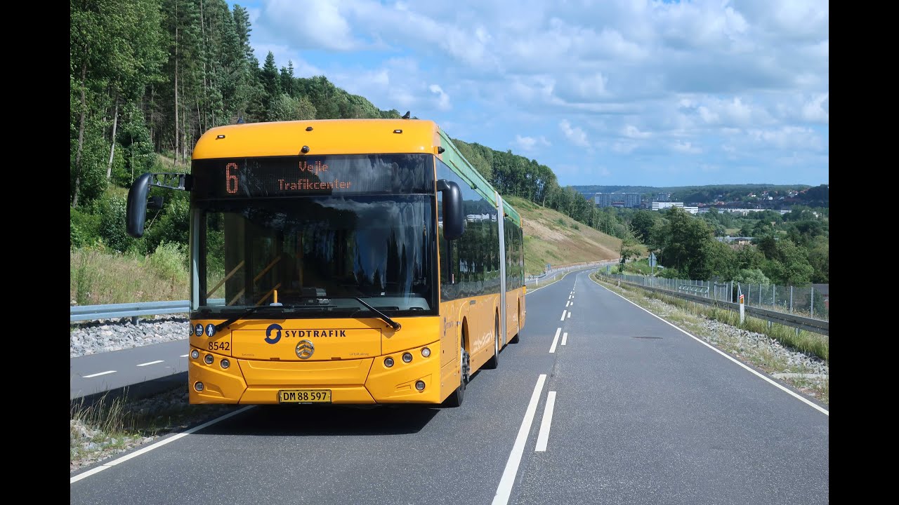 På tur med linje 6 i Vejle den 20. november 2024