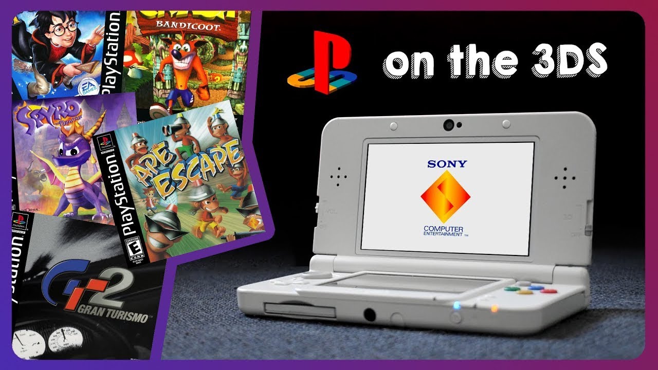 Your 3DS can run PS1 Games