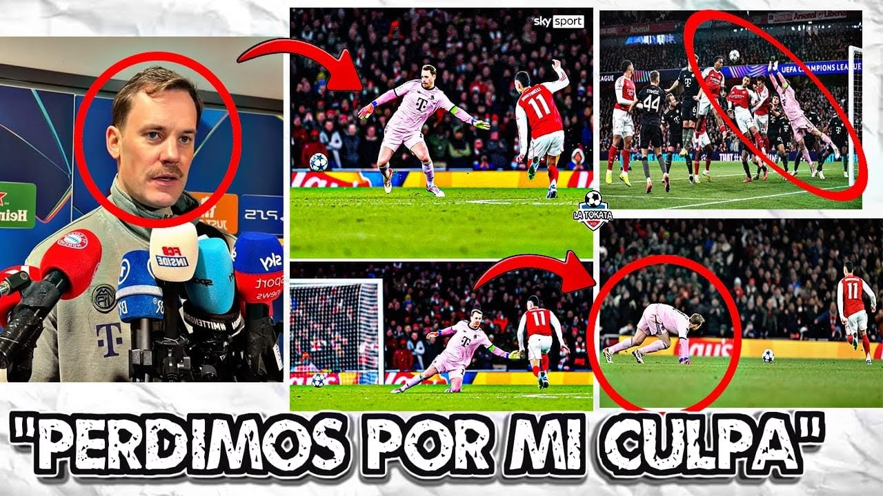 Manuel Neuer EXPLICA Por Qu&eacute; Se Apresur&oacute; Hacia Gabriel Martinelli Y Del Tiro De Esquina