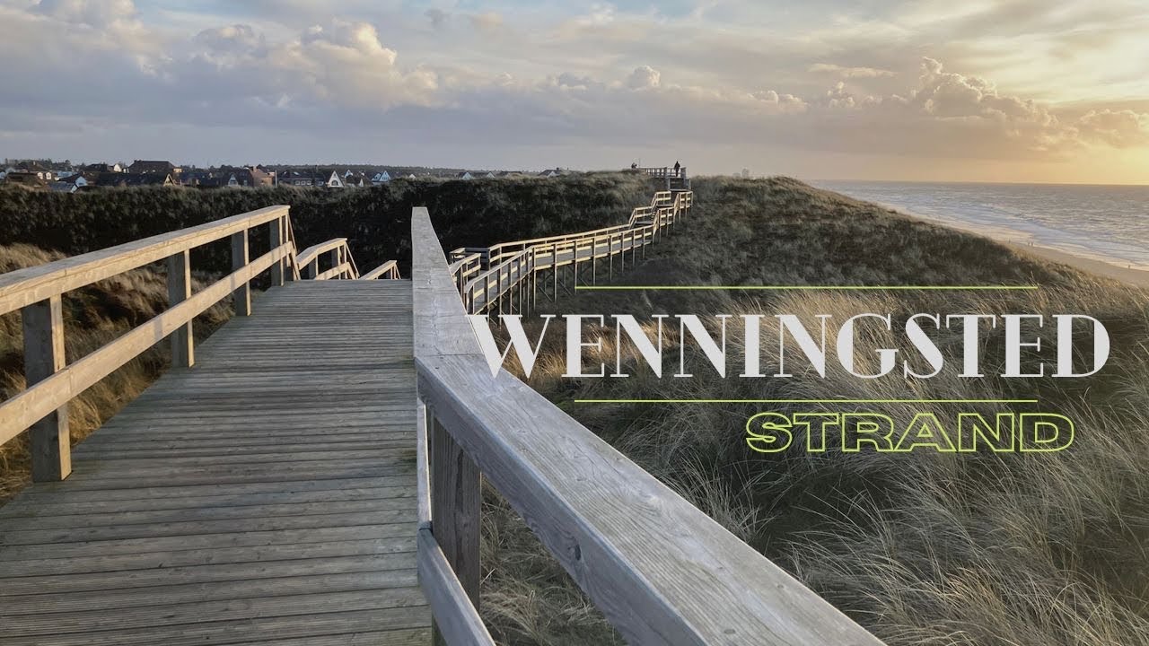 Weninngstedt/Sylt/2022 Feb 🇩🇪    (Walking in Weninngstedt Strand)