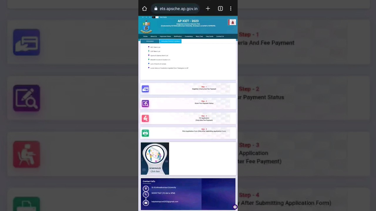 AP ICET 2023 Application Correction Latest Updates | AP ICET 2023 Category 2 Correction Process