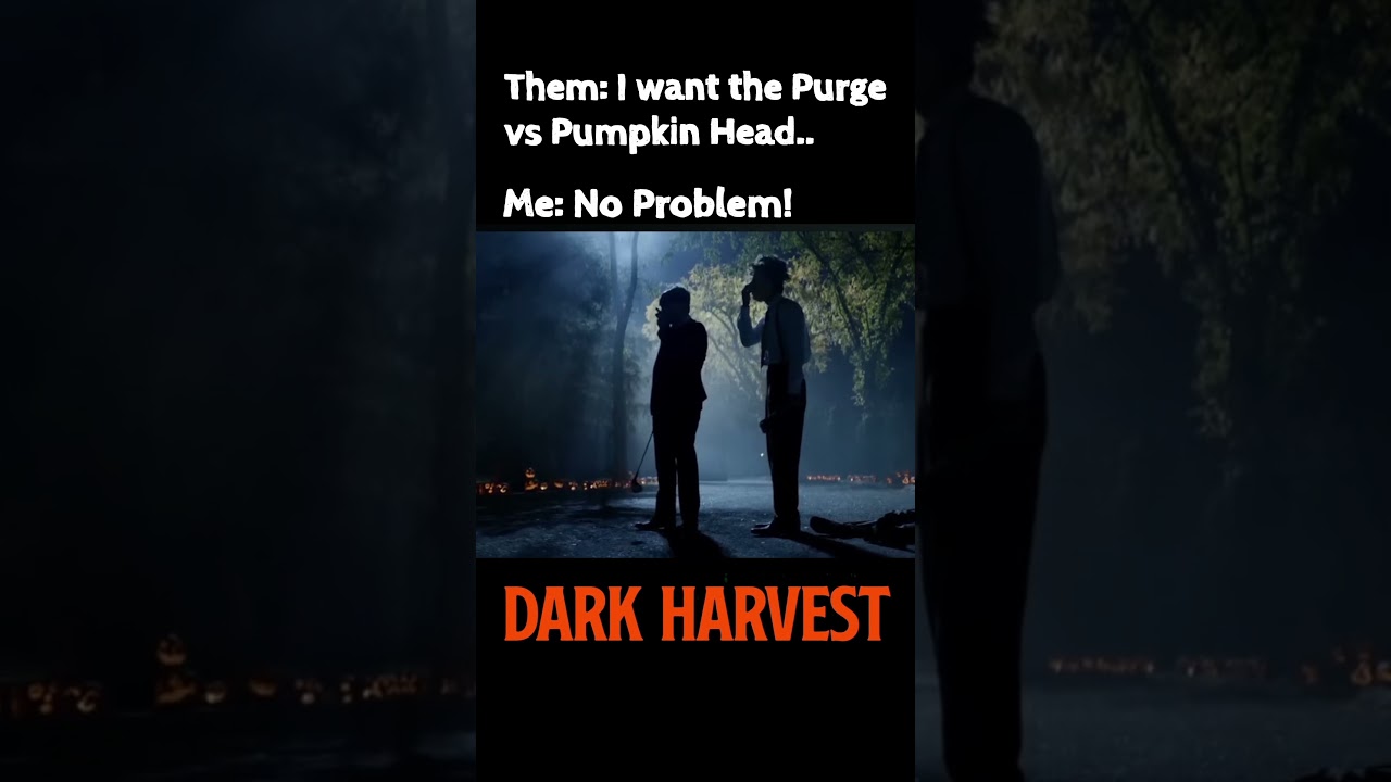 Amazing! #darkharvest #normanpartridge #horrorfantasy #horrorcommunity #halloweenwatch #thepurge