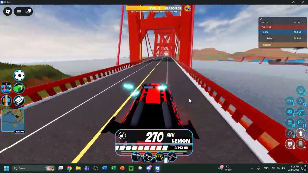 Jailbreak Brulee 342 MPH World Record (after the season 25 buff) | Roblox Jailbreak