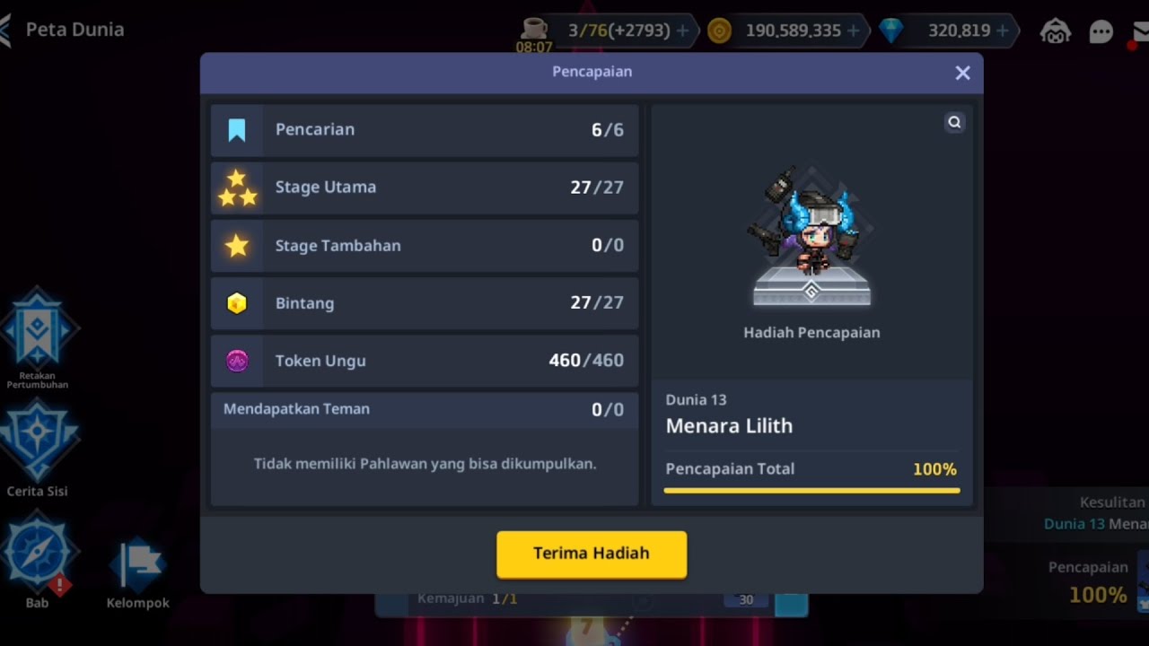 Dunia 13 100%, Guardian tales