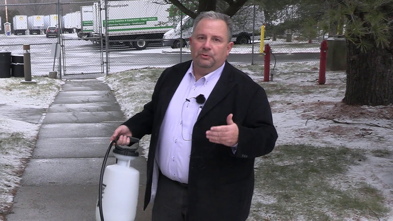 The Benefits of Pre-Treating Walkways with Liquid Ice Melt
