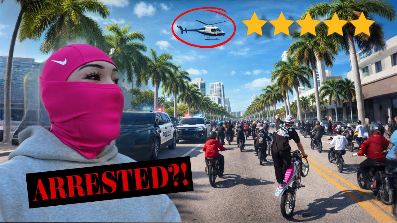Девушка захватывает Майами Мега Суррон Райдоут (ранний доступ GTA 6)