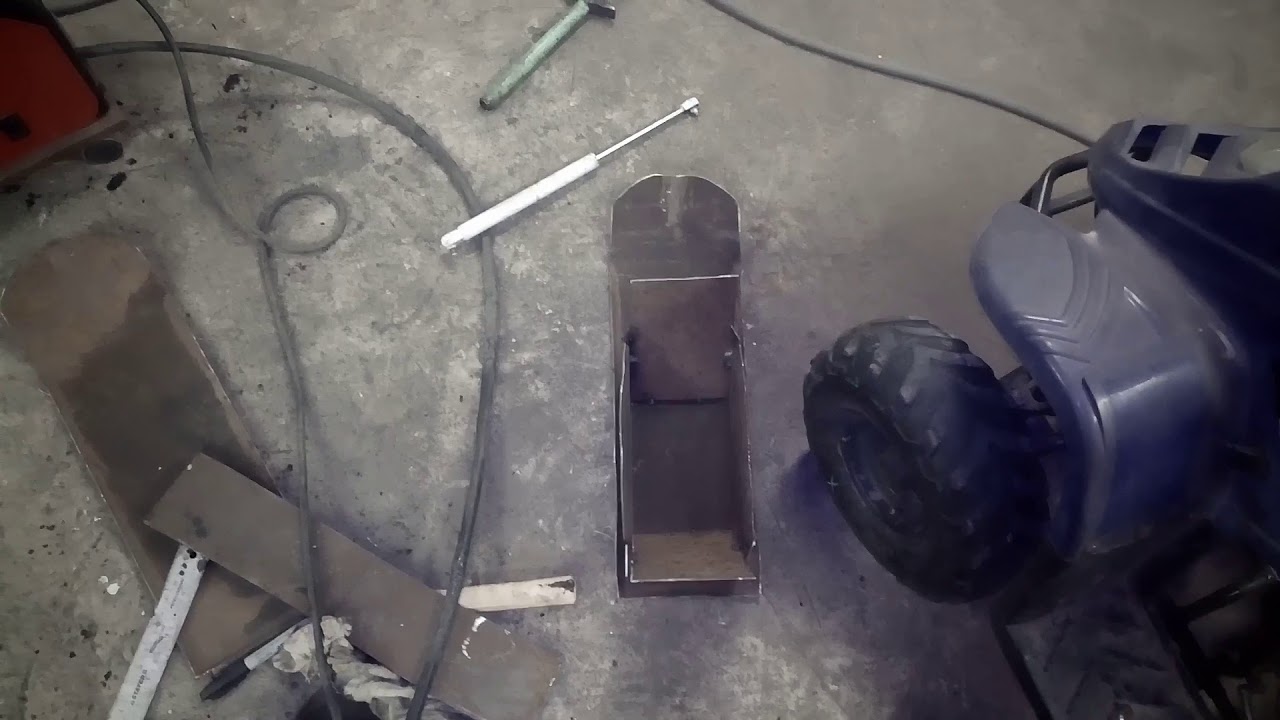 Самодельные лыжи на квадроцикл