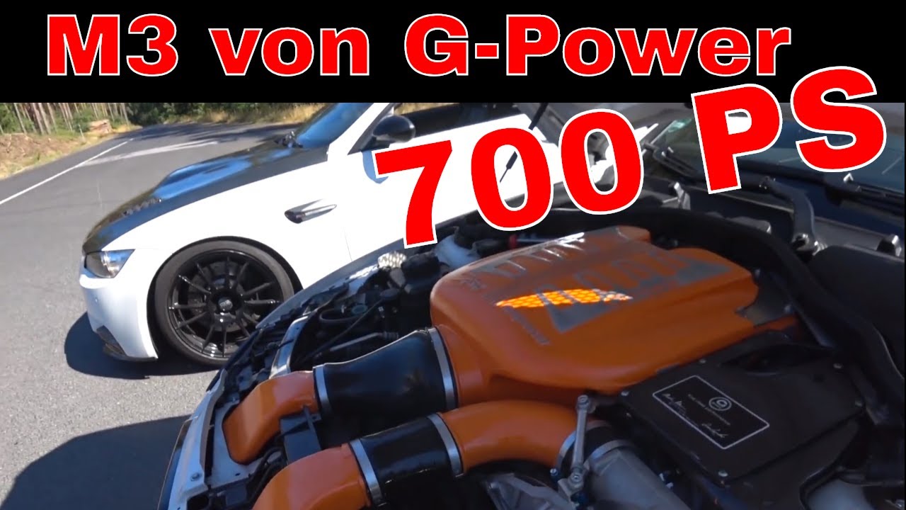 Wahnsinn! 2 x BMW M3 Coupé von G-Power! | 500 PS | 700 PS | SK I | SKII | 100-200 | GTS Software