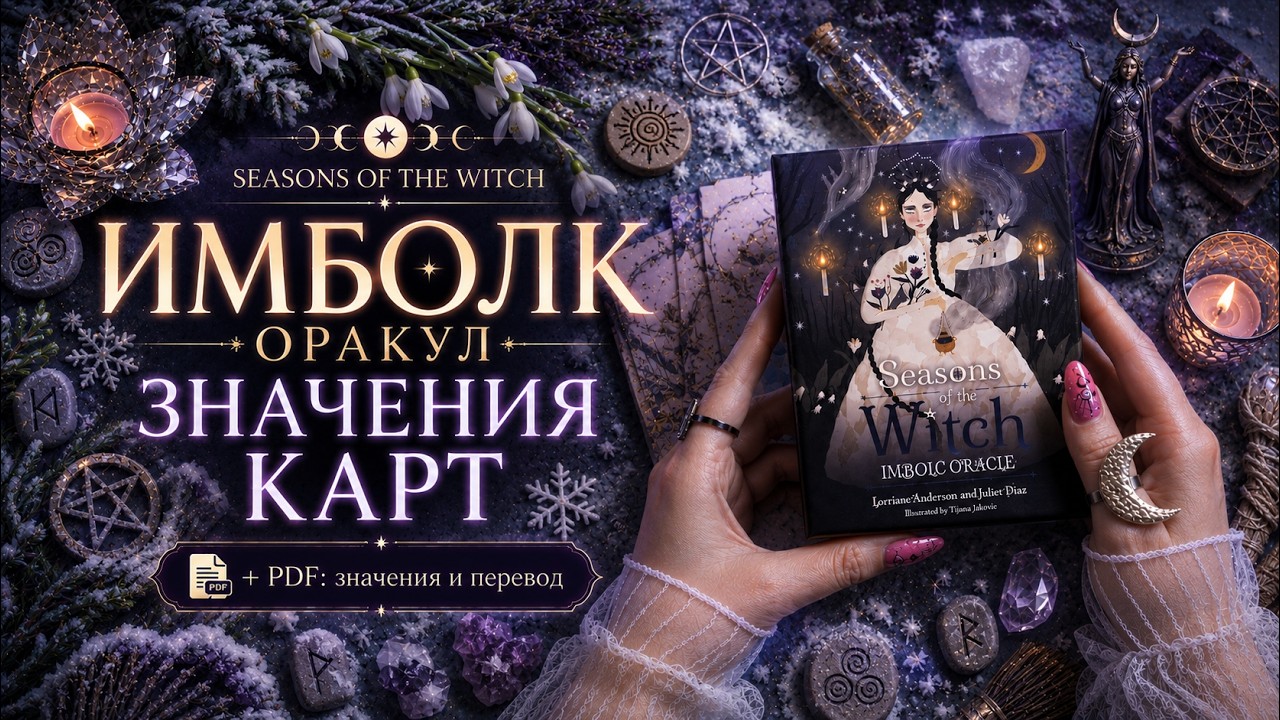 Seasons of the Witch: Imbolc Oracle - Сезоны ведьмы: Оракул Имболк - ЗНАЧЕНИЕ КАРТ #обзортаро #таро 