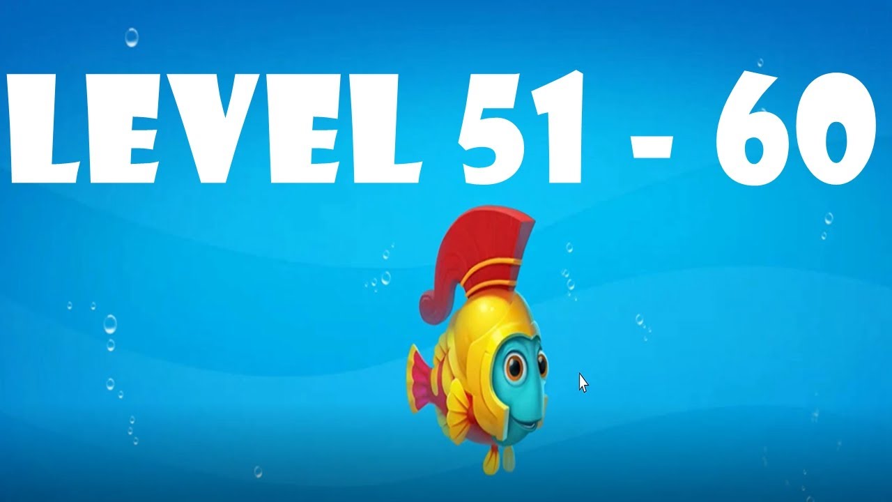 Fishdom walkthrough Level 51 - 60  | gameplay | ios | android | pc game | beginning | story n game