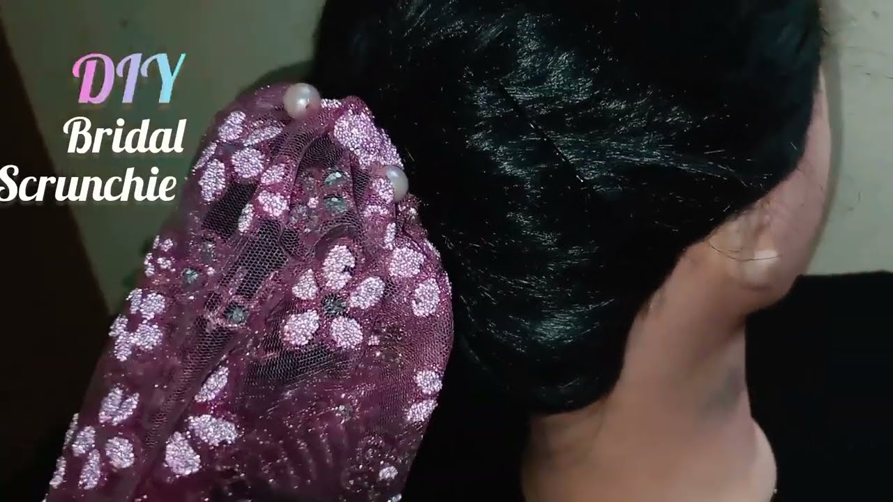 DIY Bridal Scrunchie, Scrunchie,#how to scrunchie,#Design Box,@DesignBox-sn1sp.