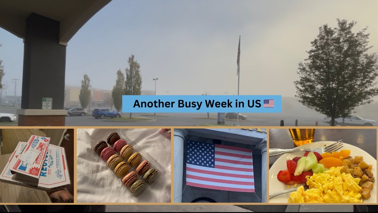 Week 5 in US🇺🇸| Another Busy Week✨but with more fun🎉✨