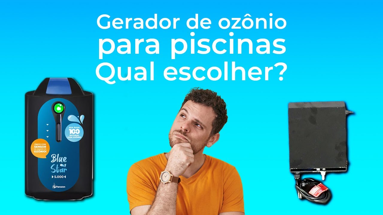 Gerador de ozônio para piscinas: qual escolher? Comparativo Panozon e concorrente