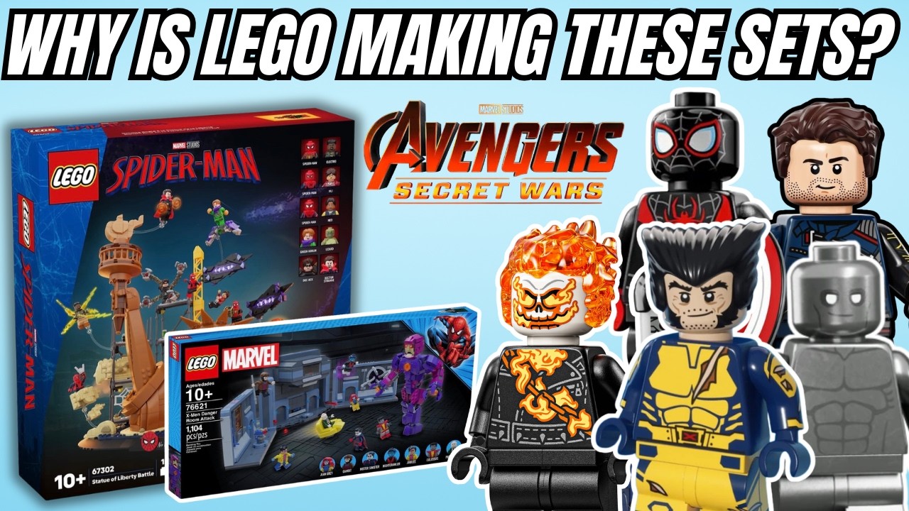 ЭПИЧНЫЕ НОВОСТИ! СЛУХИ О НОВЫХ НАБОРАХ LEGO Marvel 2027! (SECRET WARS!)