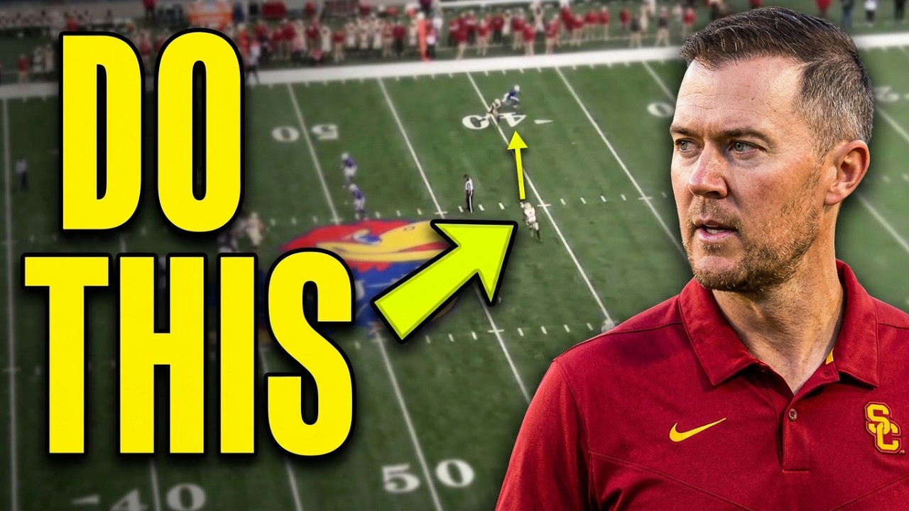 USC HC Lincoln Riley - Y Cross Route Adjustments