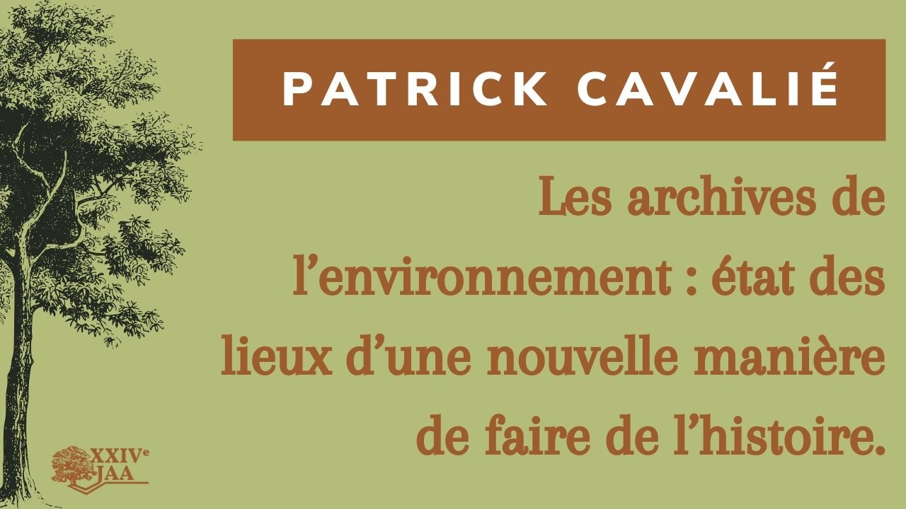 JAA 2026 - Etat des lieux et manière de faire l'histoire