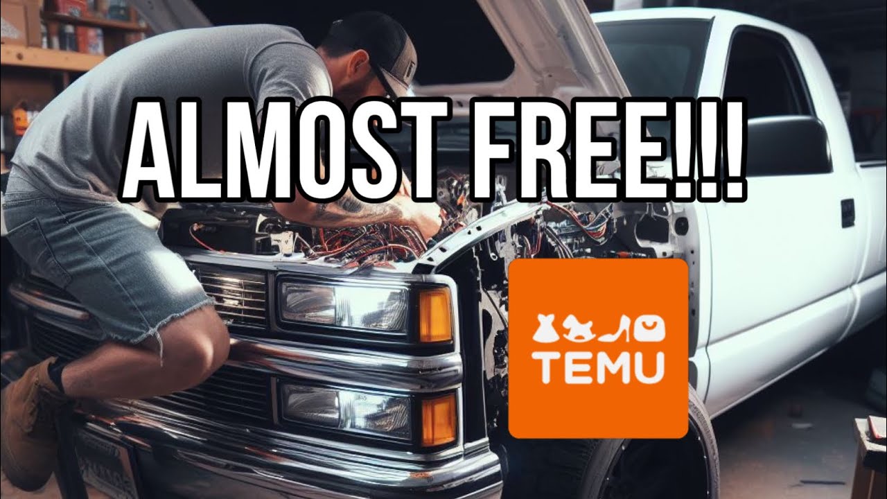IMPROVING A CAR WITH TEMU PRODUCTS (I try them all ) [Ceballos Garage ]