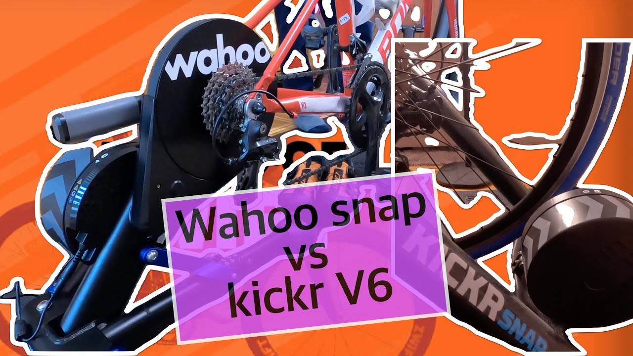 Wahoo  kickr v6 czy snap - walory użytkowe 2 trenażer&oacute;w
