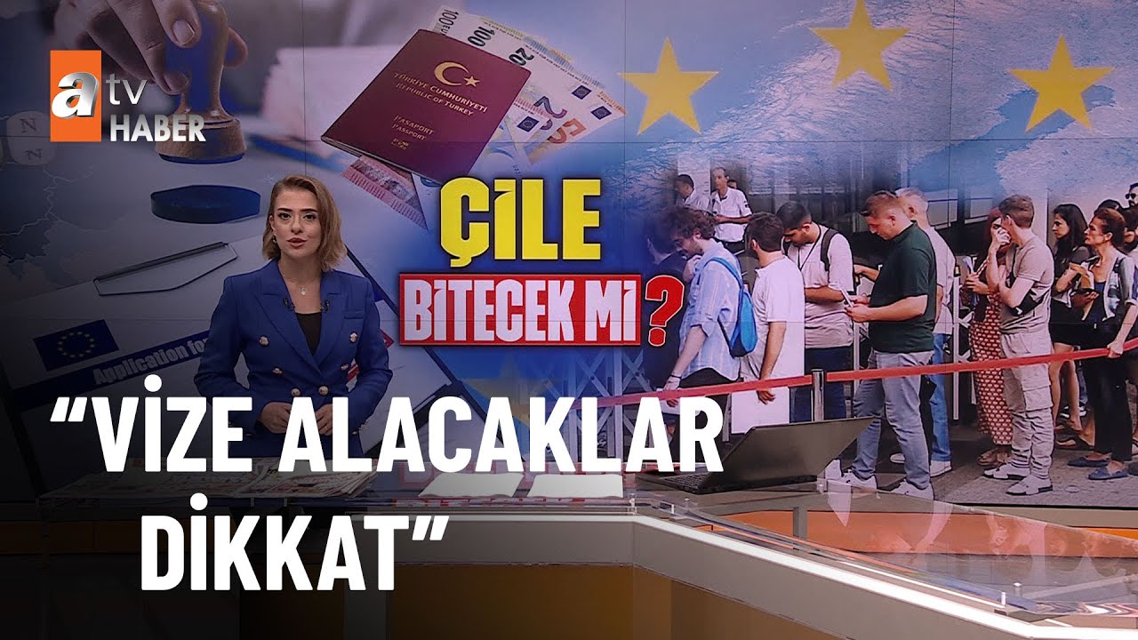 Schengen vize çilesi şikayet ediliyor! - atv Haber 11 Ekim 2022