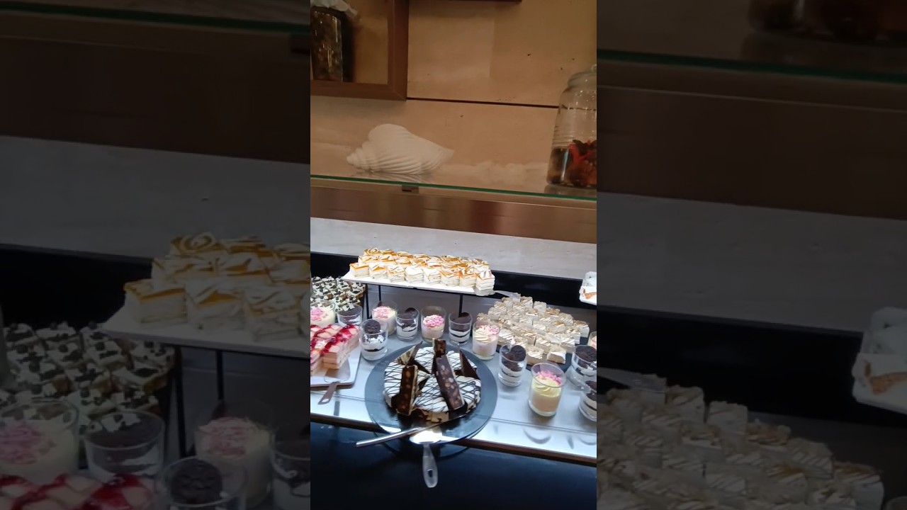 sweets from Effect Algara Hotel #allinclusiveresorts #bulgaria