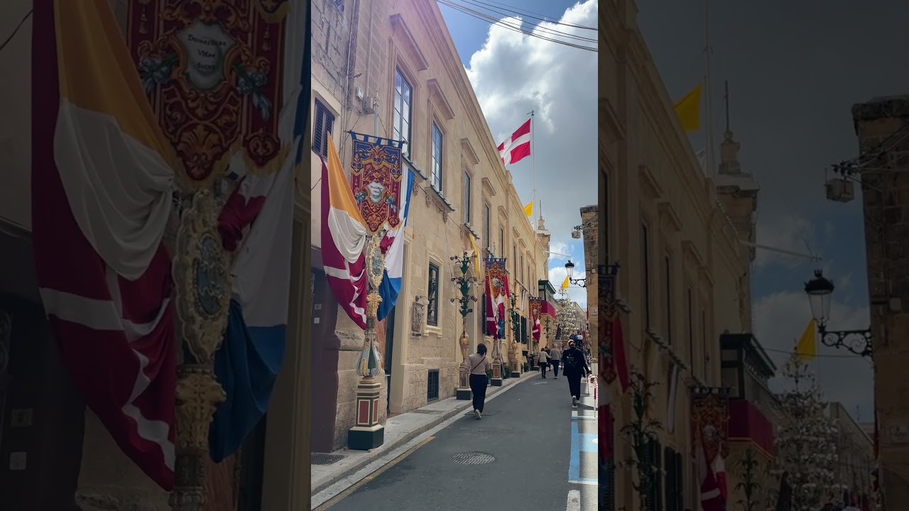 🇲🇹 Backstreets of Rabat, Malta | Fiesta Atmosphere & Local Vibes 