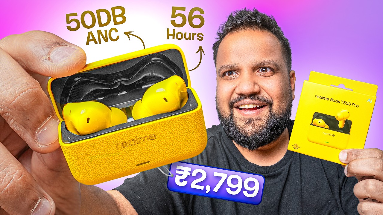 I Can't Believe These Cost ₹2799  ft. realme T500 Pro