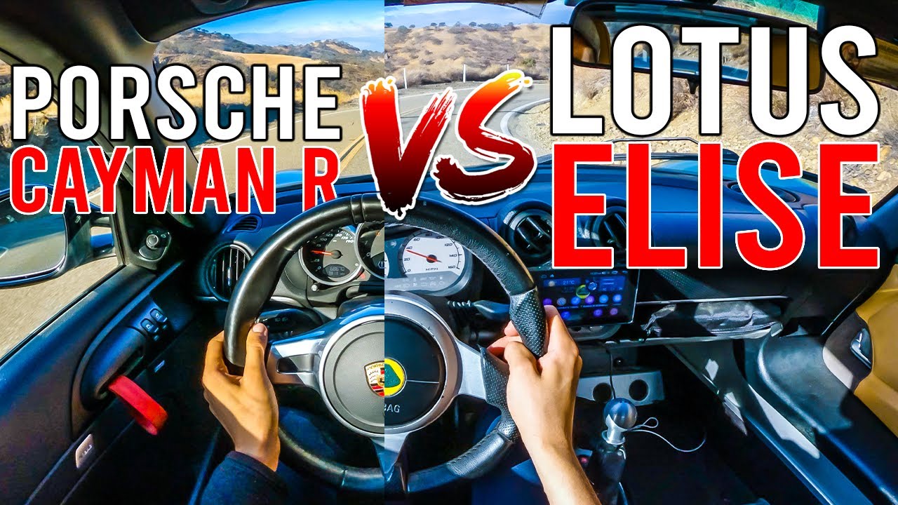 Porsche Cayman R vs Lotus Elise Head-to-Head | Best Mid-Engine Driver&rsquo;s Car