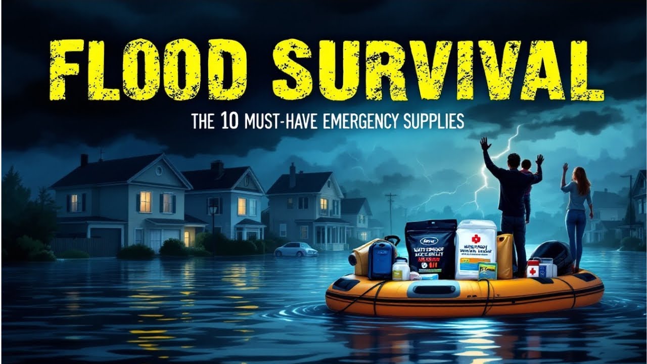 Flood Survival: The 10 Must-Have Emergency Supplies 🌊
