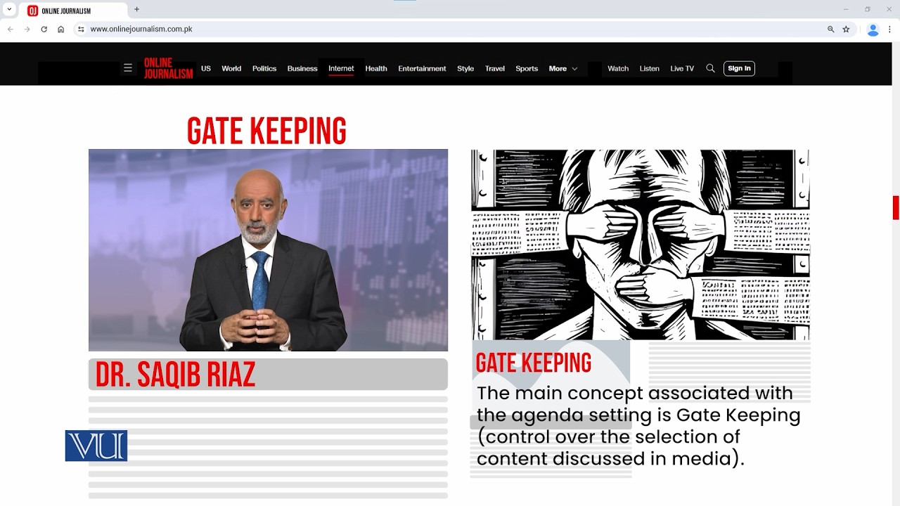 Gate Keeping | Online Journalism | MCM517_Topic092