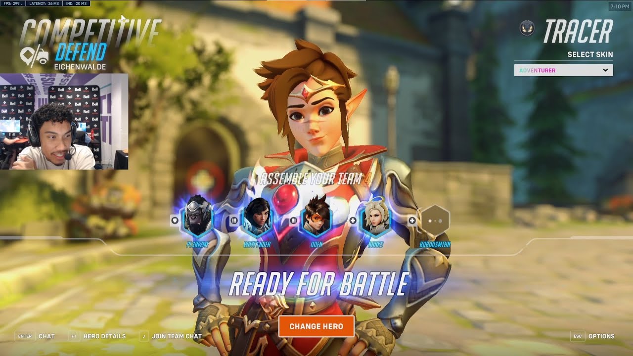 Sugarfree INSANE Tracer Season 10 Top 500 Gameplay Overwatch 2