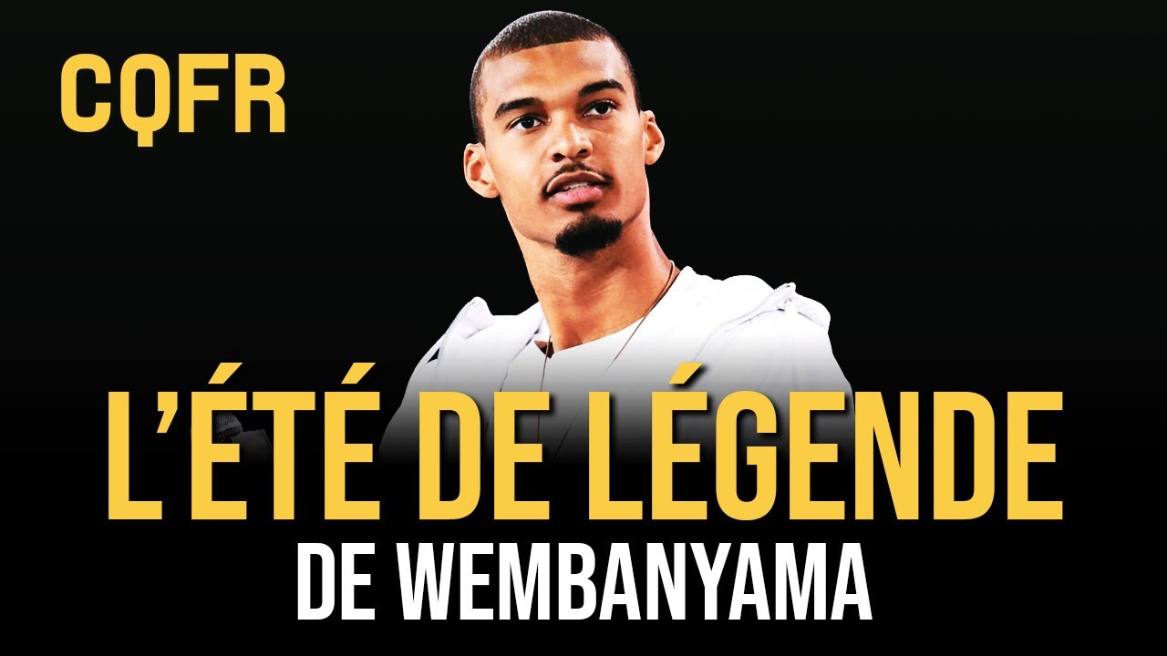 Harry Potter, Garnett, Olajuwon, Victor Wembanyama a passé son été avec des légendes #CQFR