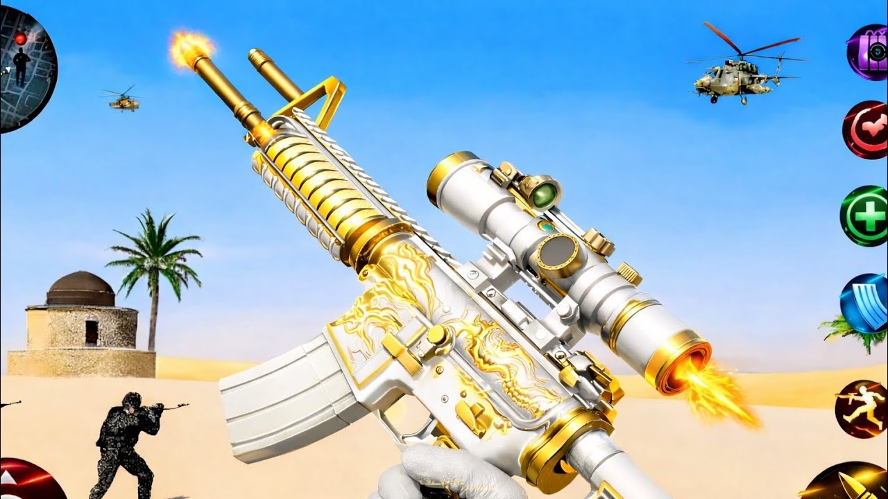 Commando Strike gun game 🎮 Fps mobile Game 🎯 Android Gameplay| Banduk wala game 