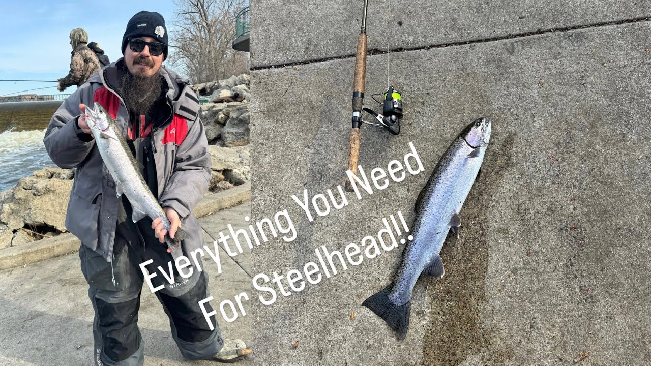 Steelhead Setup For Beginners, Bottom Bouncing At 6th St Dam