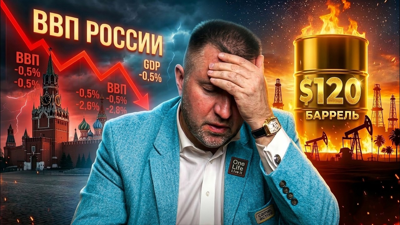 Экономика перешла к падению 🔻 Цены на нефть подскочили почти до $120 за баррель | Дмитрий Потапенко*