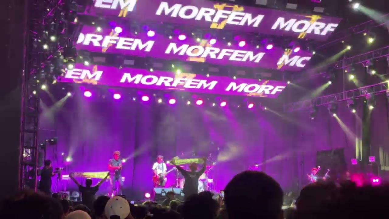 Morfem - Kuning ( rumah sakit cover ) l pestapora day 2 hingar bingar stage l 6 september 2025