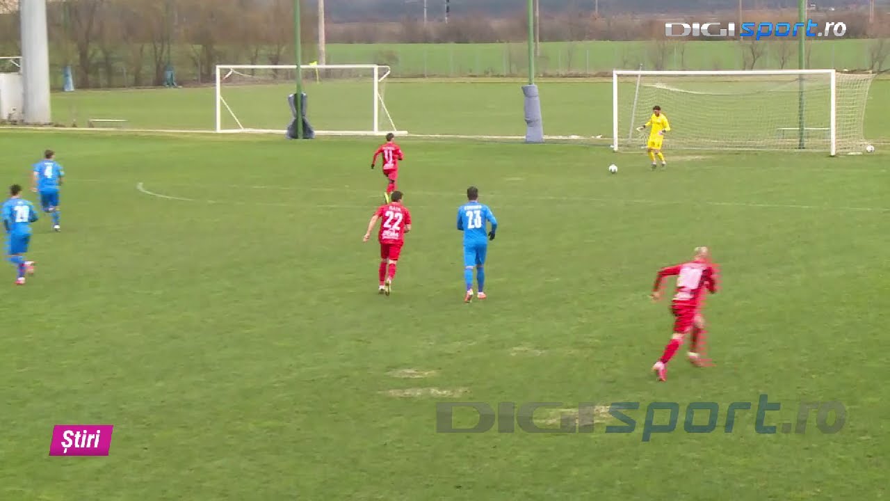 Pigliacelli, gafă majoră în amicalul Universitatea Craiova - Chindia 1-1