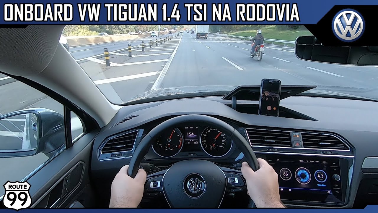 COMO SE COMPORTA O VW TIGUAN NA RODOVIA? VAMOS VER!!!