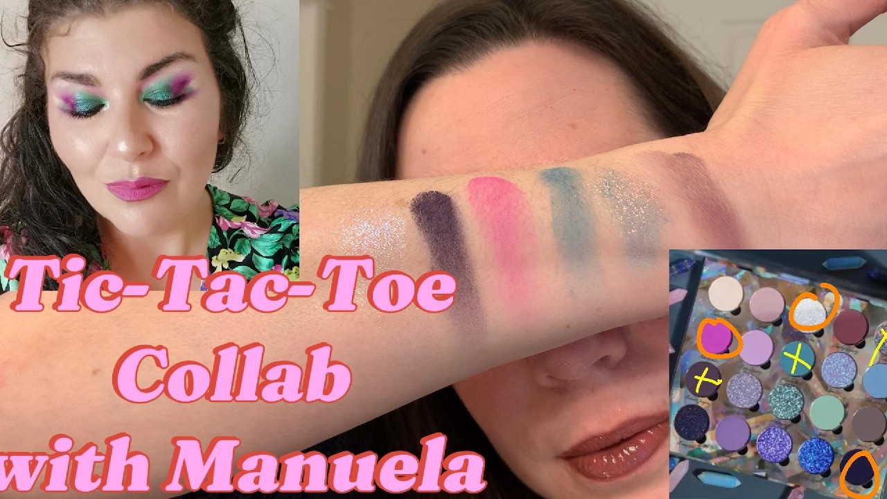 Tic-Tac-Toe Collab with Manuela @make_up_therapy #tictactoe